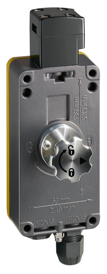 Steute Solenoid Interlock Ex STM 515 11/11 R TB/FE L